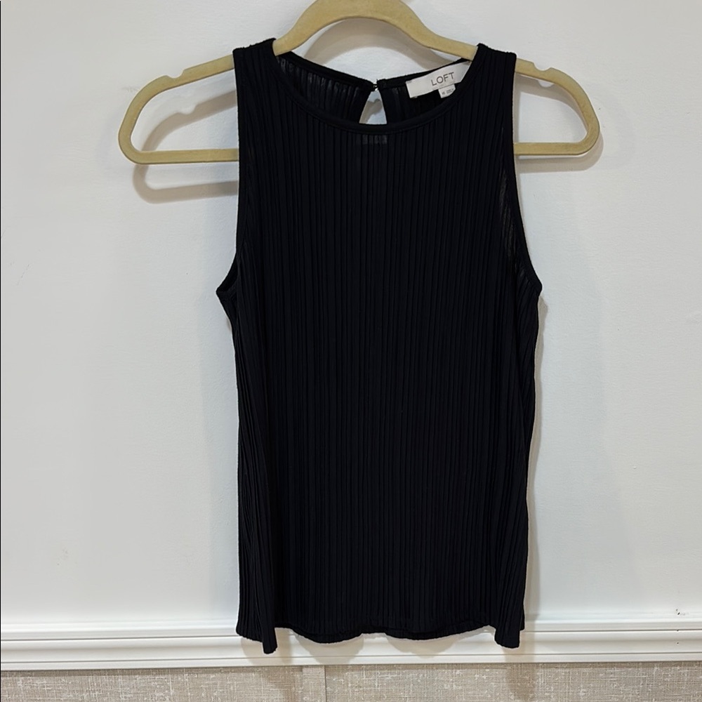 LOFT Black Tank Top